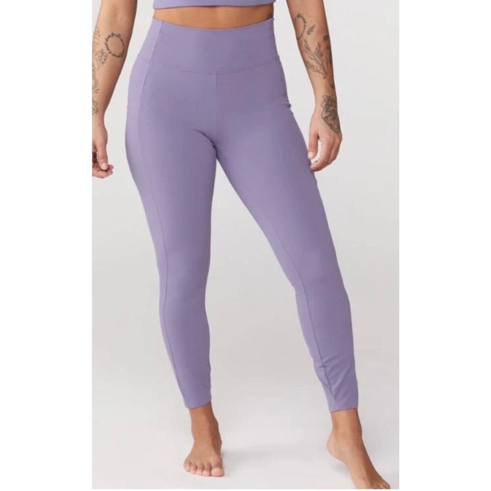 REI Co-Op Take Your Time 7/8 Leggings Periwinkle Purple - Size: Small